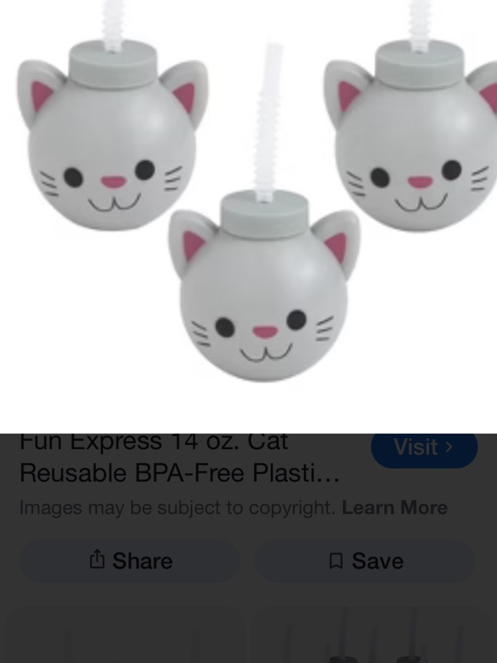 Hello Kitty Party Theme Cups (8) Cups 14 Ounces. New In Package Sealed